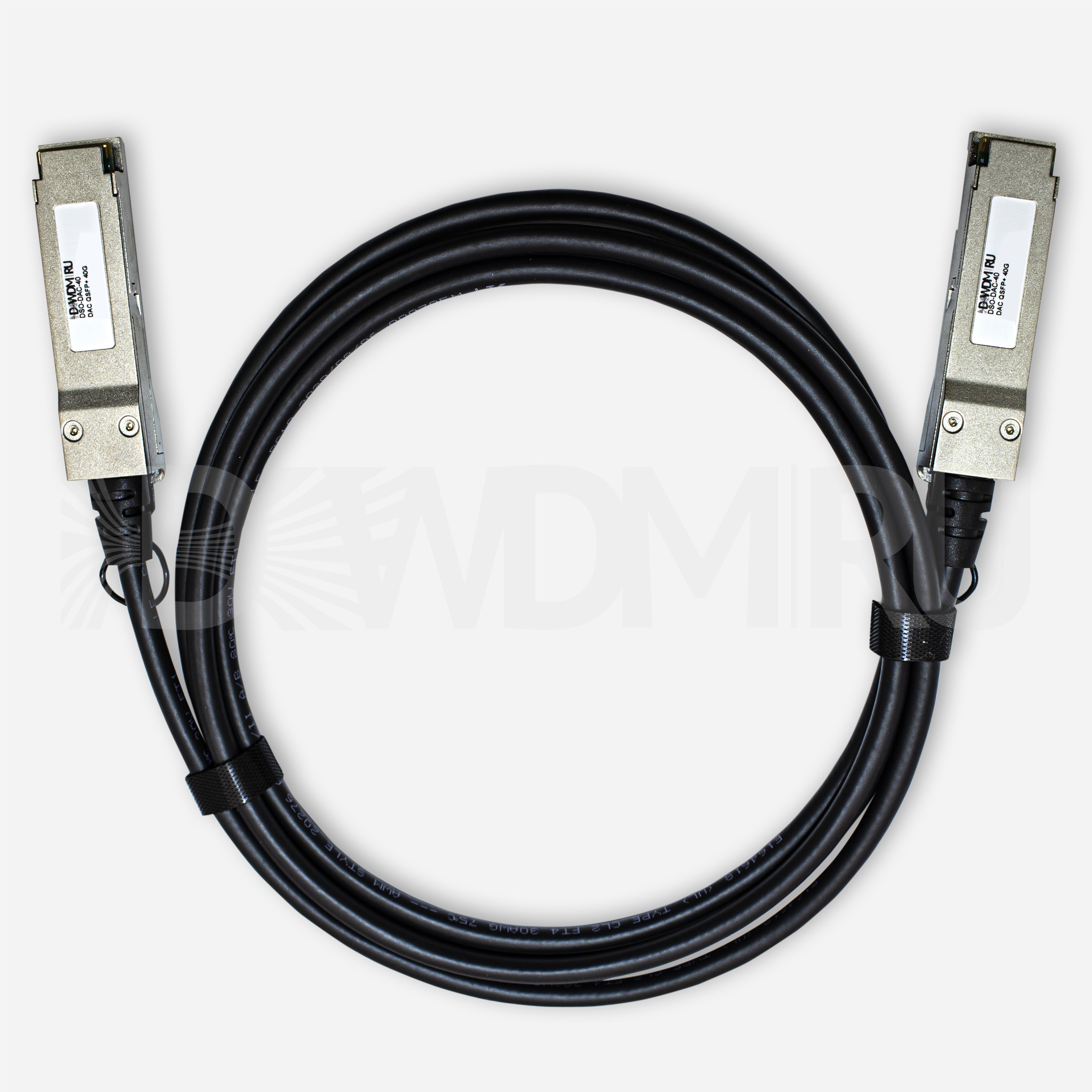 Cisco совместимый кабель Direct Attached (DAC), QSFP+, 30AWG, 40 Гб/с, 1 м